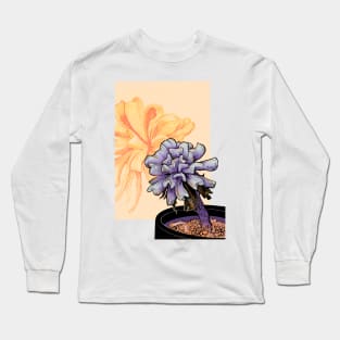 Lonely plant in the desert Long Sleeve T-Shirt